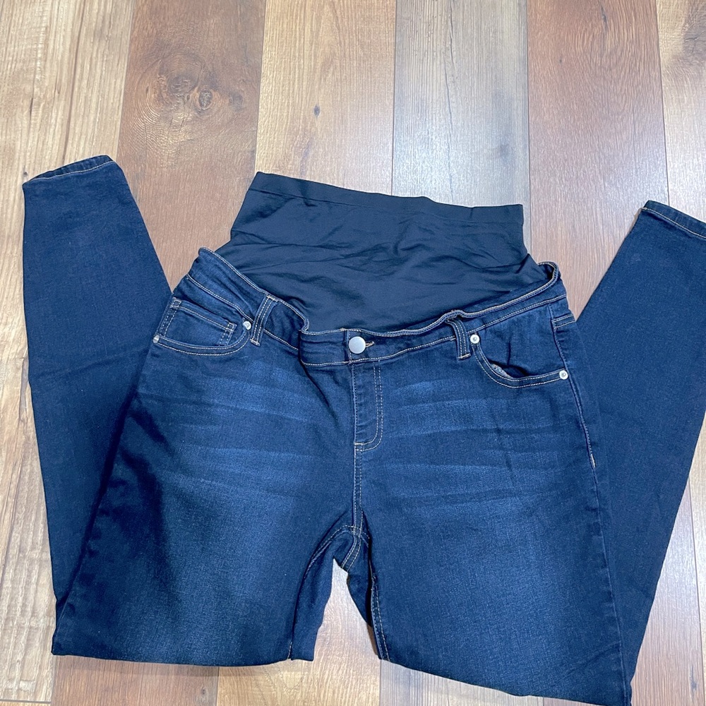 Dark Wash Maternity Jeans